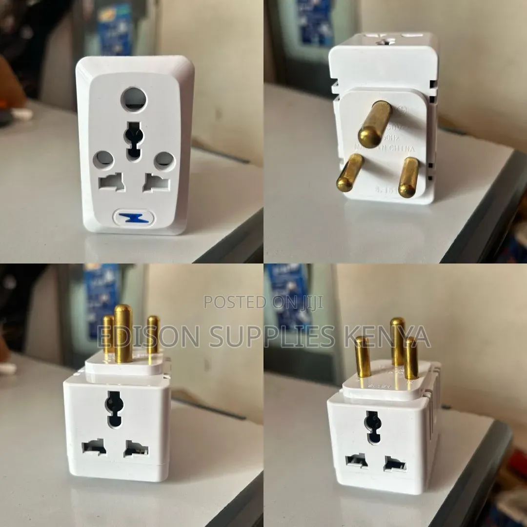 Multiplug Adapter Type M Socket South Africa India Travel Adapter