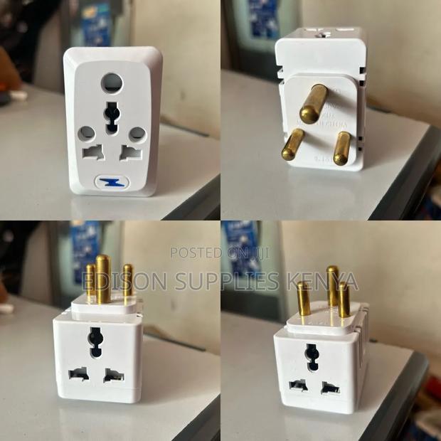 Multiplug Adapter Type M Socket South Africa India Travel Adapter
