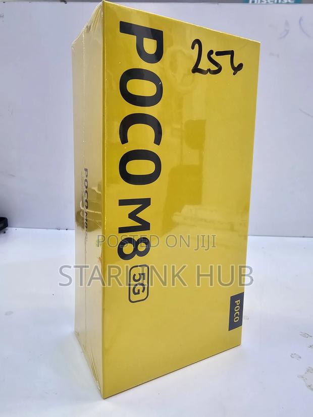 New Xiaomi Poco M8 256 GB Silver