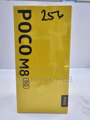 New Xiaomi Poco M8 256 GB Silver