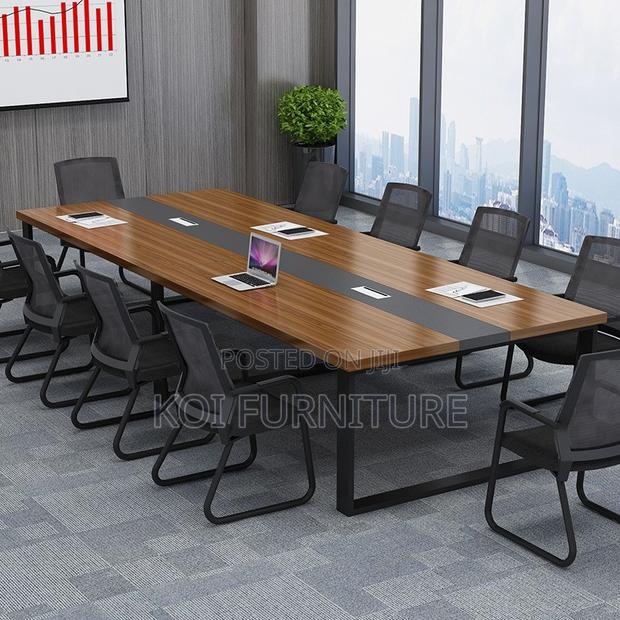 Office Table : Nevo45 2.4-Meter Modern Boardroom Office Table - thumbnail 8