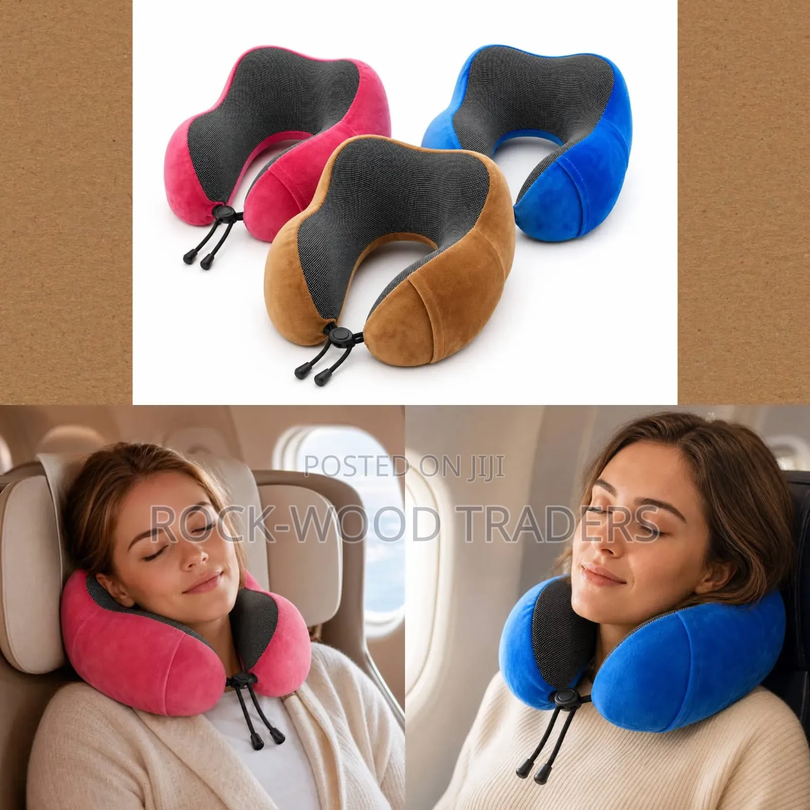 Neck Pillow With Phone Holder