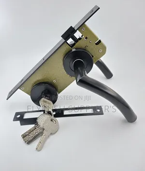 0201 Black Mortise Door Lock Handle