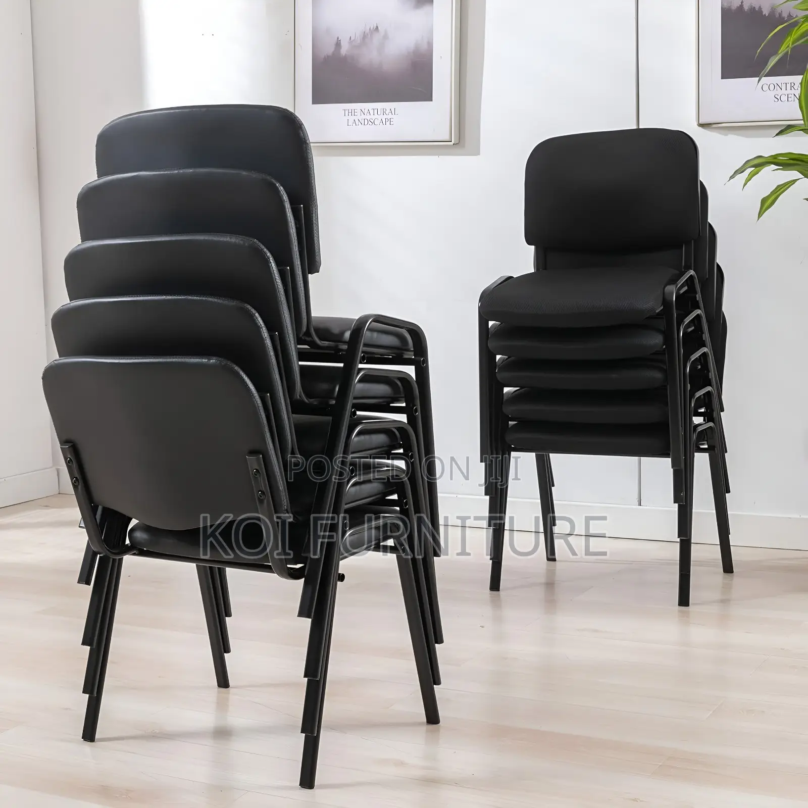 Office Chair : Toky0 Black Tosca Office Visitors Chair