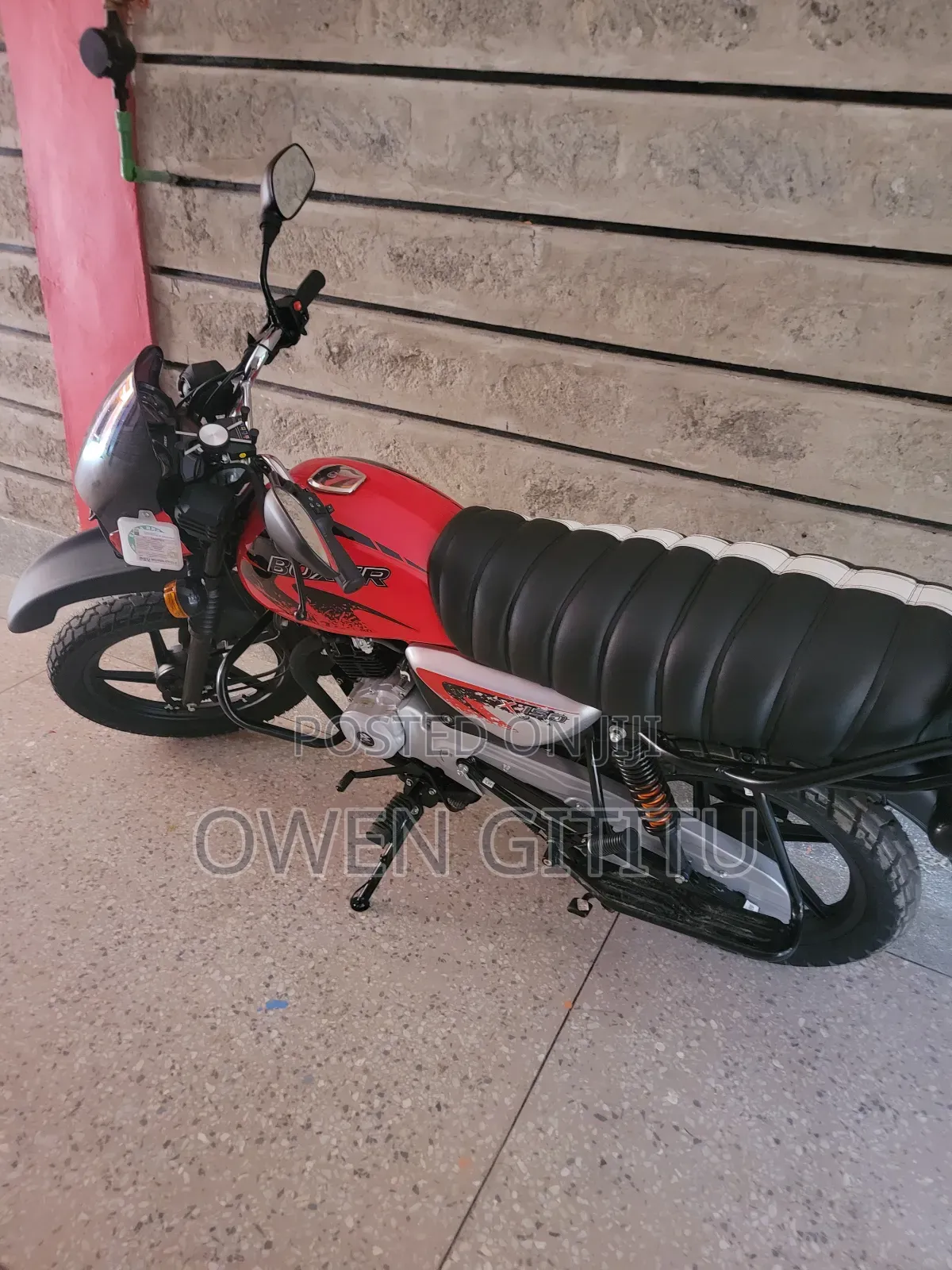 Bajaj Boxer 2026 Red