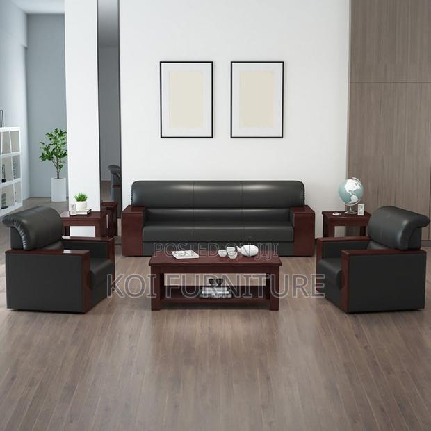 Office Sofa 5-Seater Executive Office Sofa Set - thumbnail 4