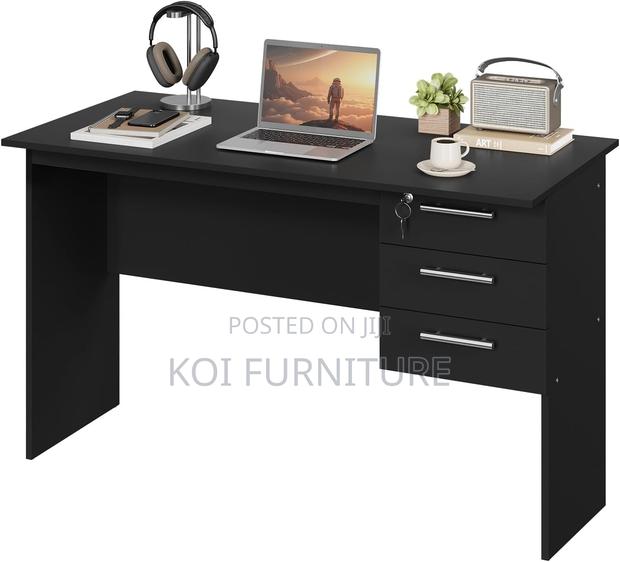 Office Desk : 1.2m-Mone1 Study Desk - (White) - thumbnail 8
