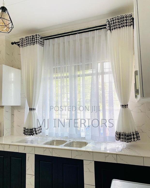 Kitchen Curtains for Sale – Durable Long Lasting Fabric - main view