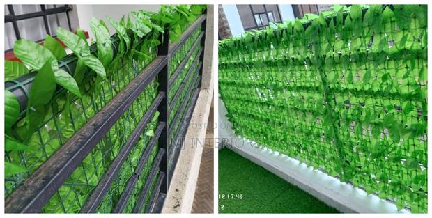 Artificial Green Privacy Fence Roll (Light Green)