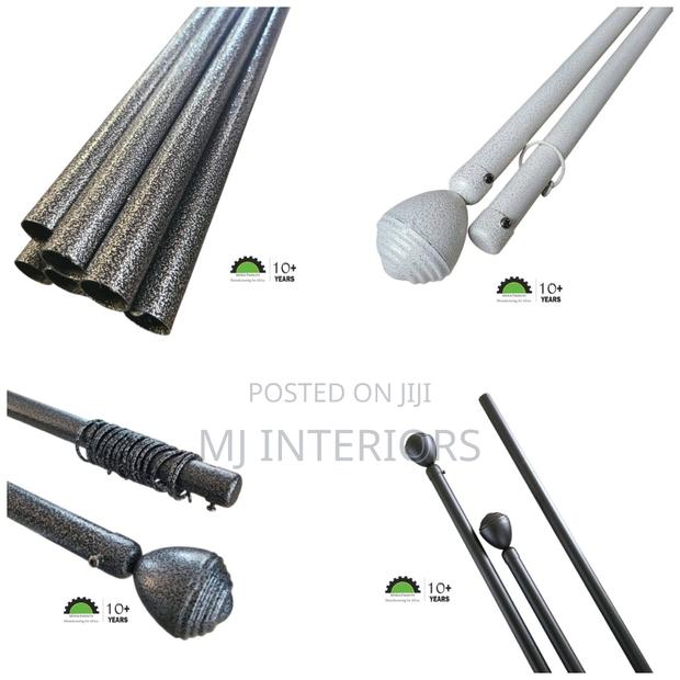 Jua Kali Rods With End Flowers