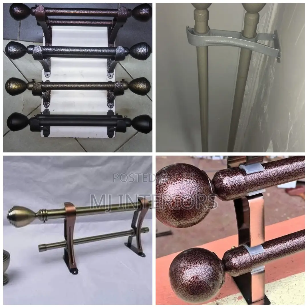 Strong Pipe Curtain Rods (Jua Kali Made)