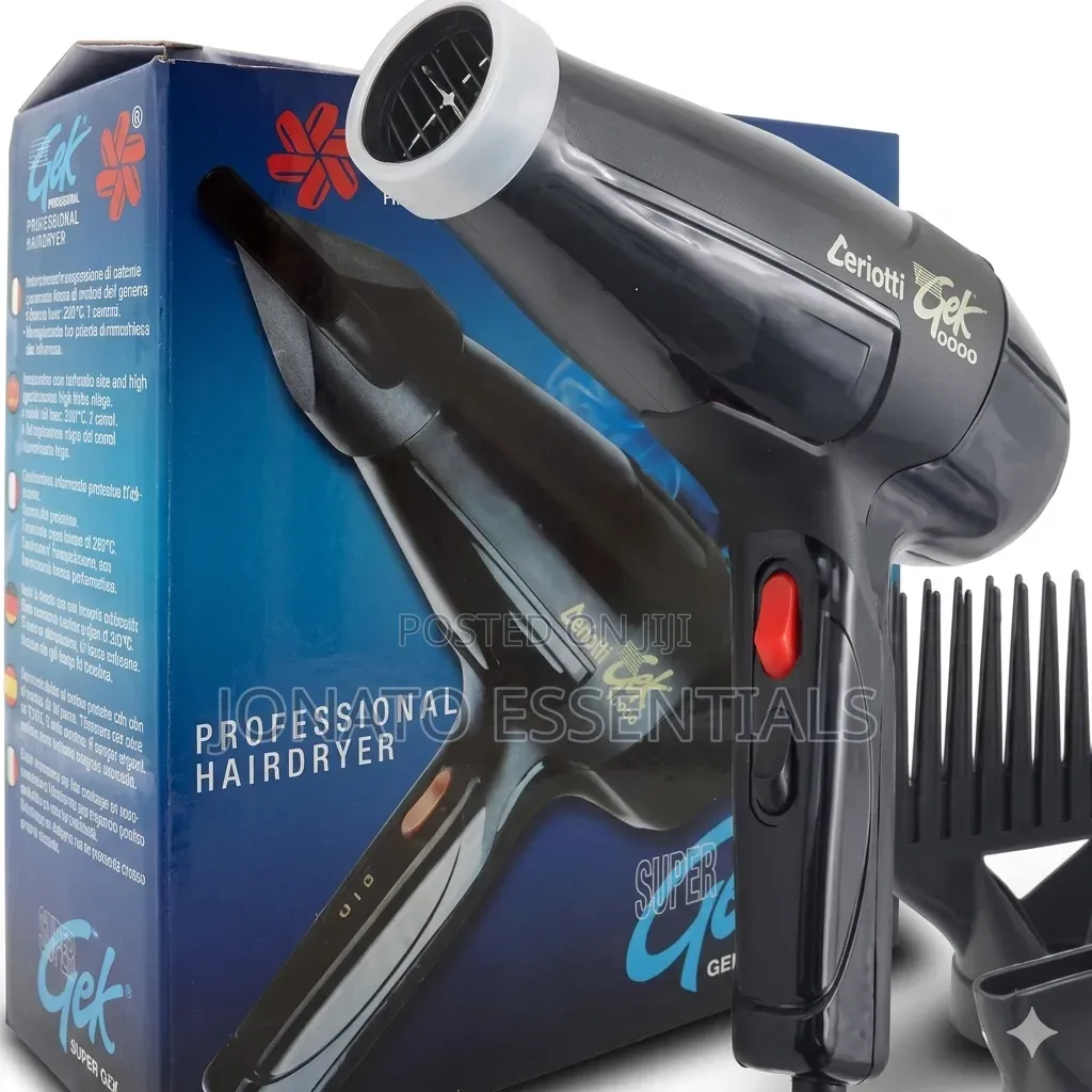 Ceriotti Hair Dryer, Gek 3000, Blow Dryer, Blow Dry
