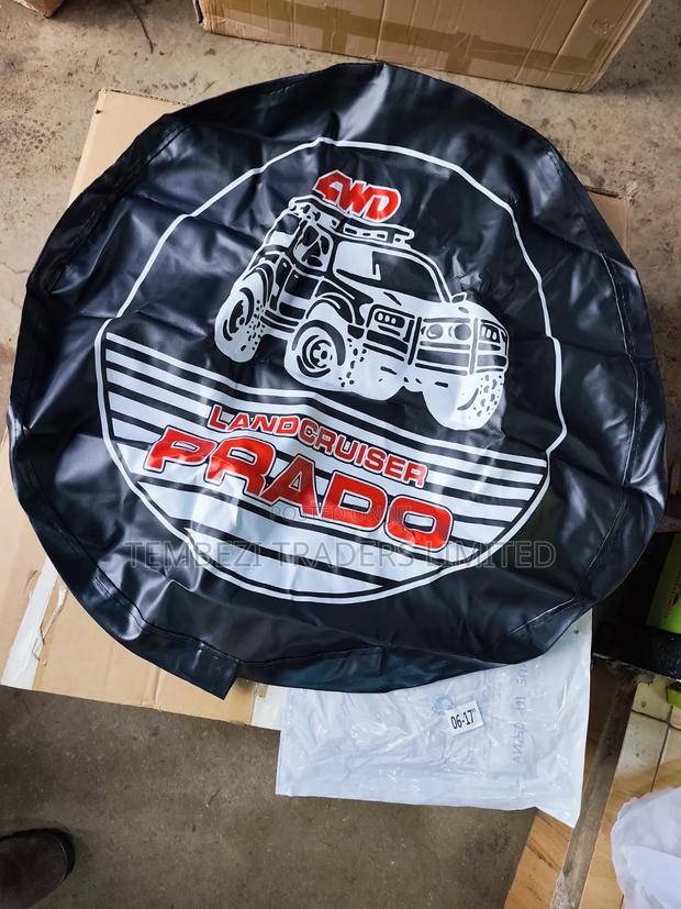 Leather Spare Tire Cover Toyota Landcruiser Prado 16"/17"/18"