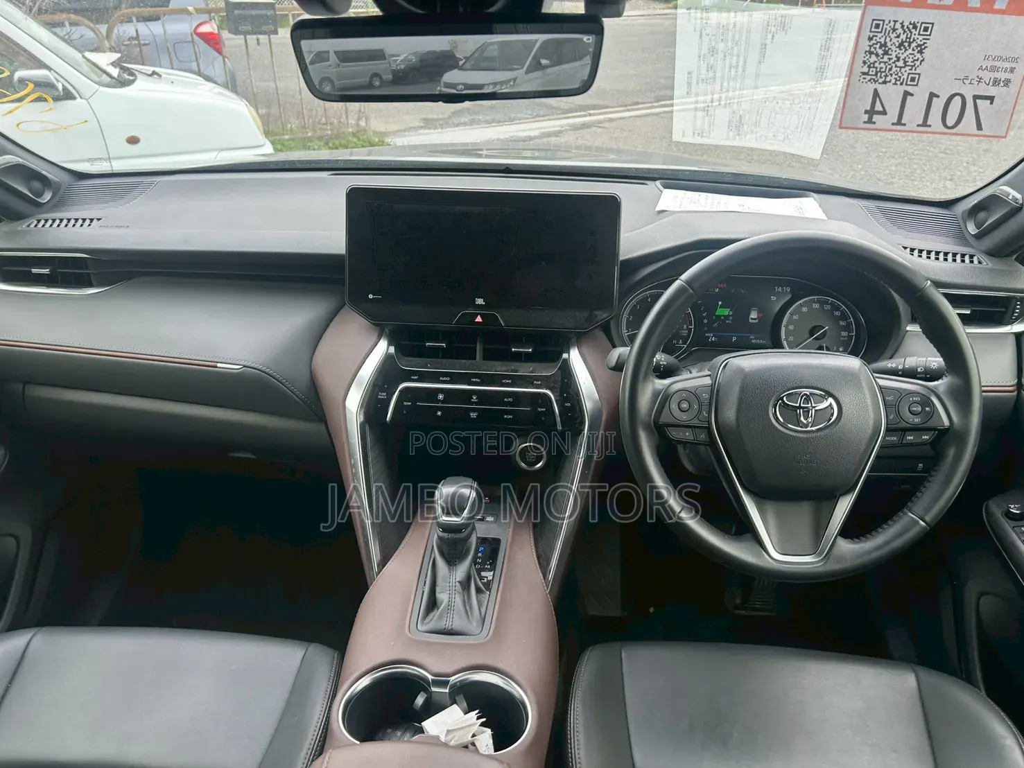 Toyota Harrier Z Leather Package 2022 Blue