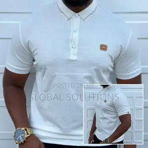 Tan Short-Sleeve Polo Shirt From Boss