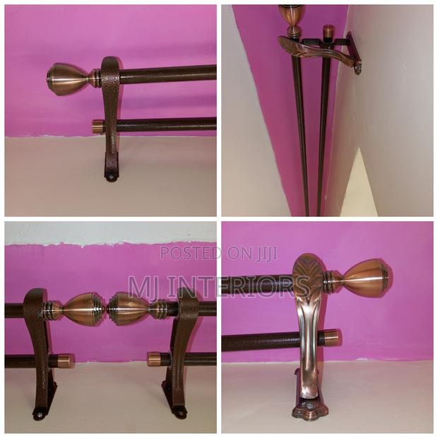 Powder Coated Jua Kali Rods for Windows