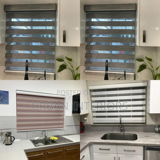 Dual Layer Kitchen Blinds Dual Layer Kitchen Blinds - main view