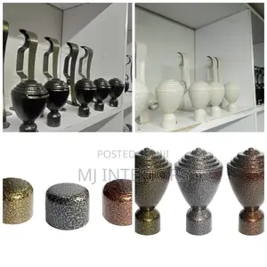 Stylish Jua Kali End Flowers and Brackets Rods for Homes Office
