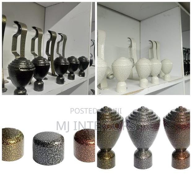 Stylish Jua Kali End Flowers and Brackets Rods for Homes Office