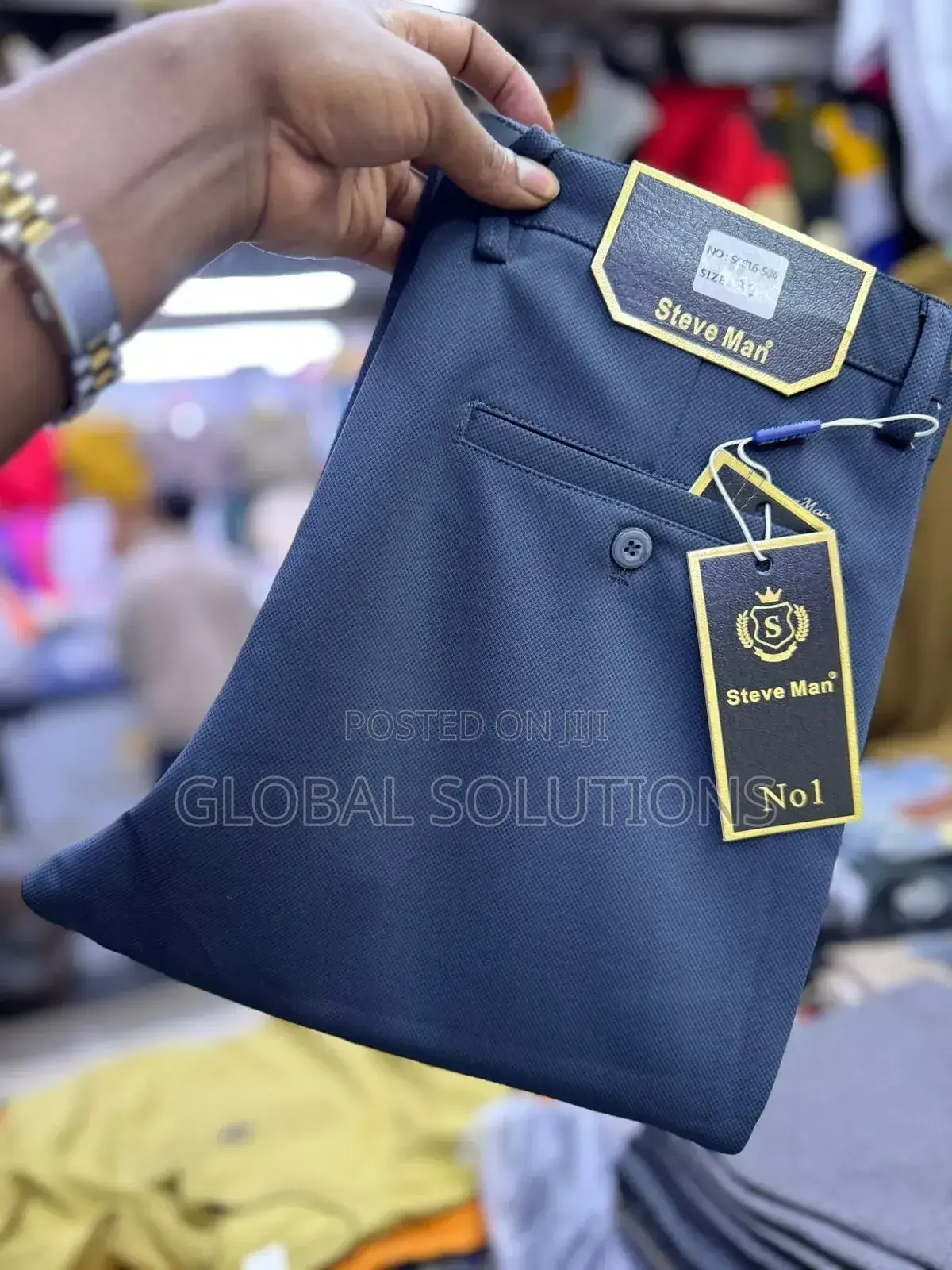 Classic Steve Man Brand Trousers