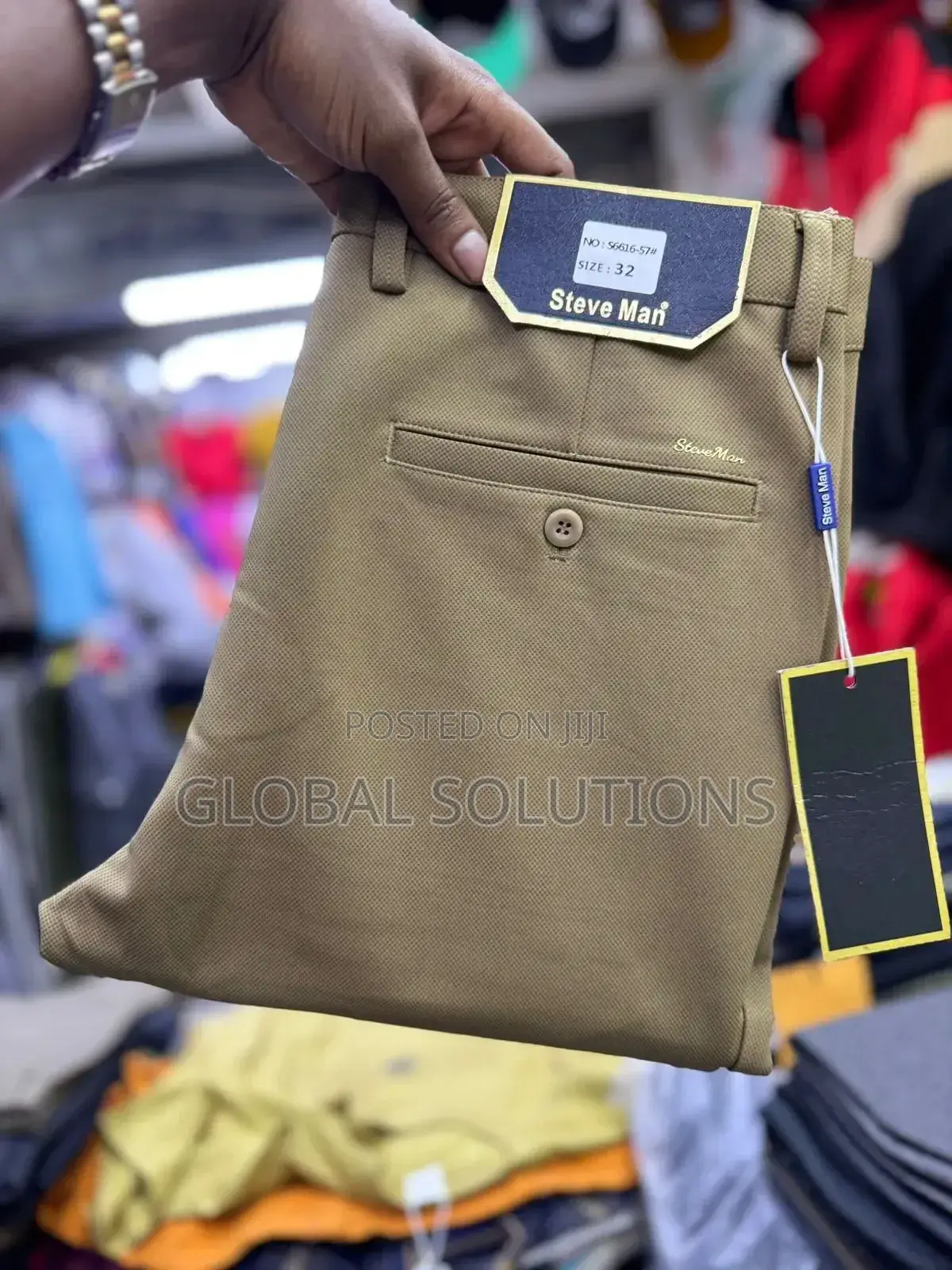 Classic Steve Man Brand Trousers