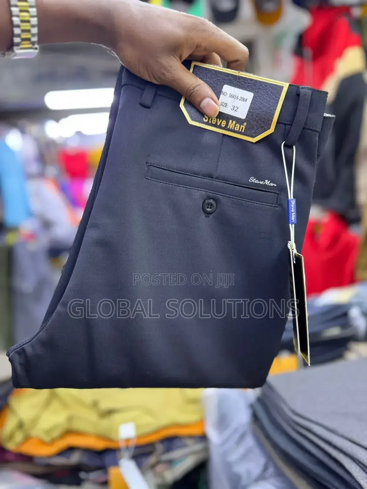 Classic Steve Man Brand Trousers