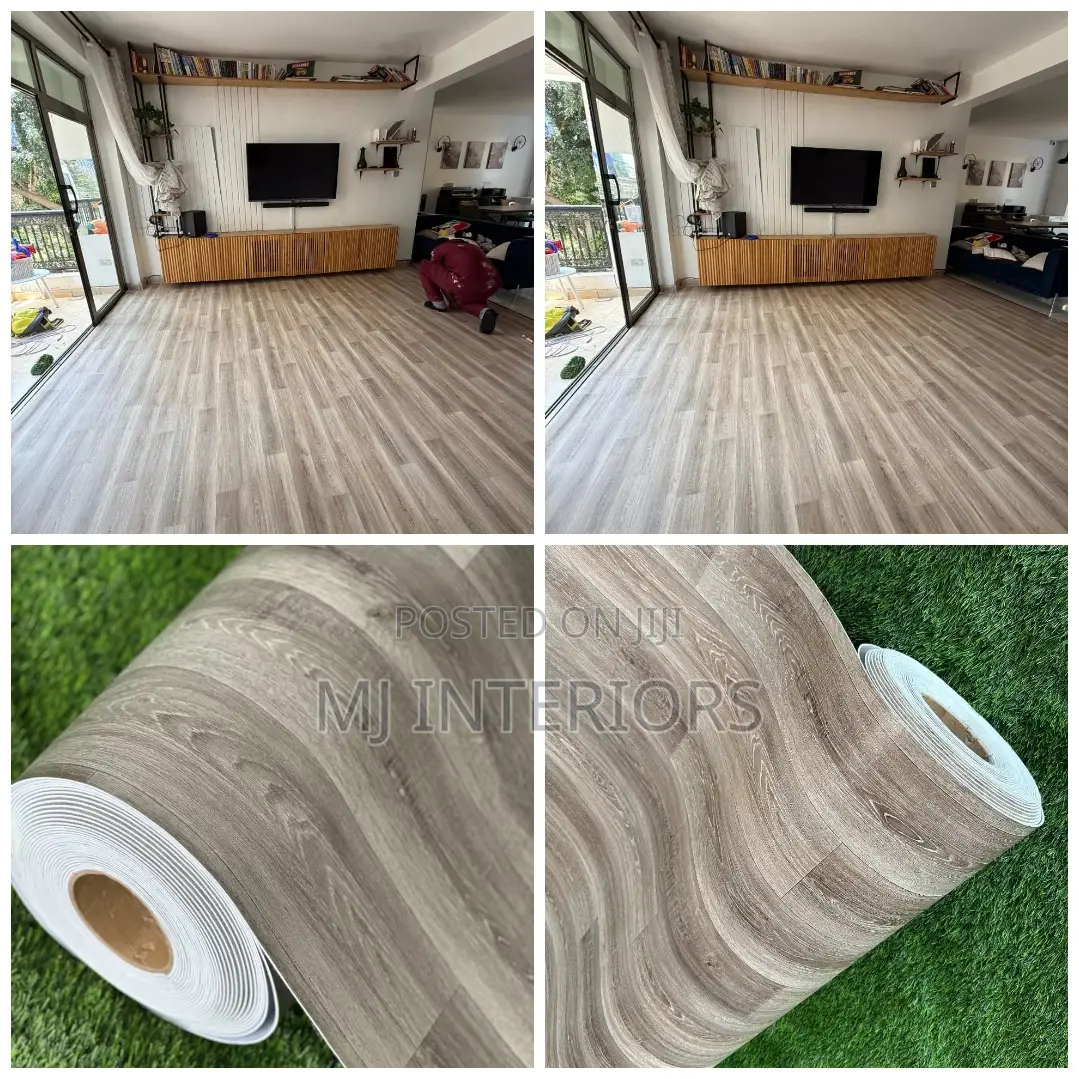 Mkeka Wa Mbao Stylish Wooden Flooring Mat for Home Office