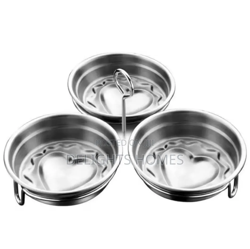 3 in 1 Stainless Steel Egg Poacher-Car