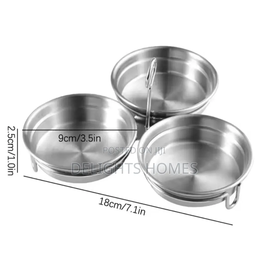 3 in 1 Stainless Steel Egg Poacher-Car