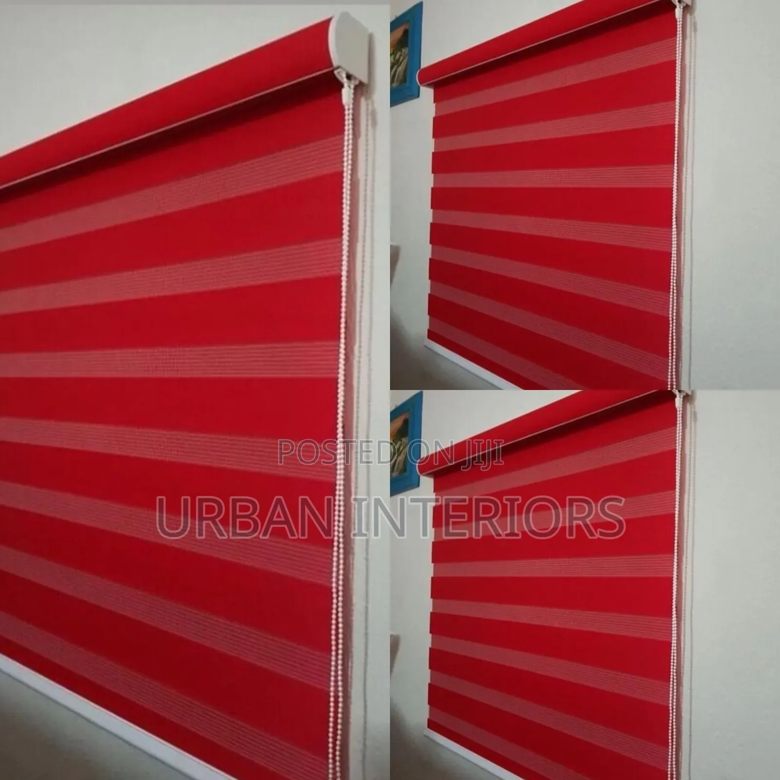 Red Roller Blinds Roller Blinds for Day and Night