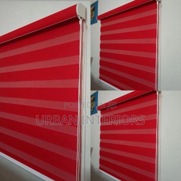 Red Roller Blinds Roller Blinds for Day and Night