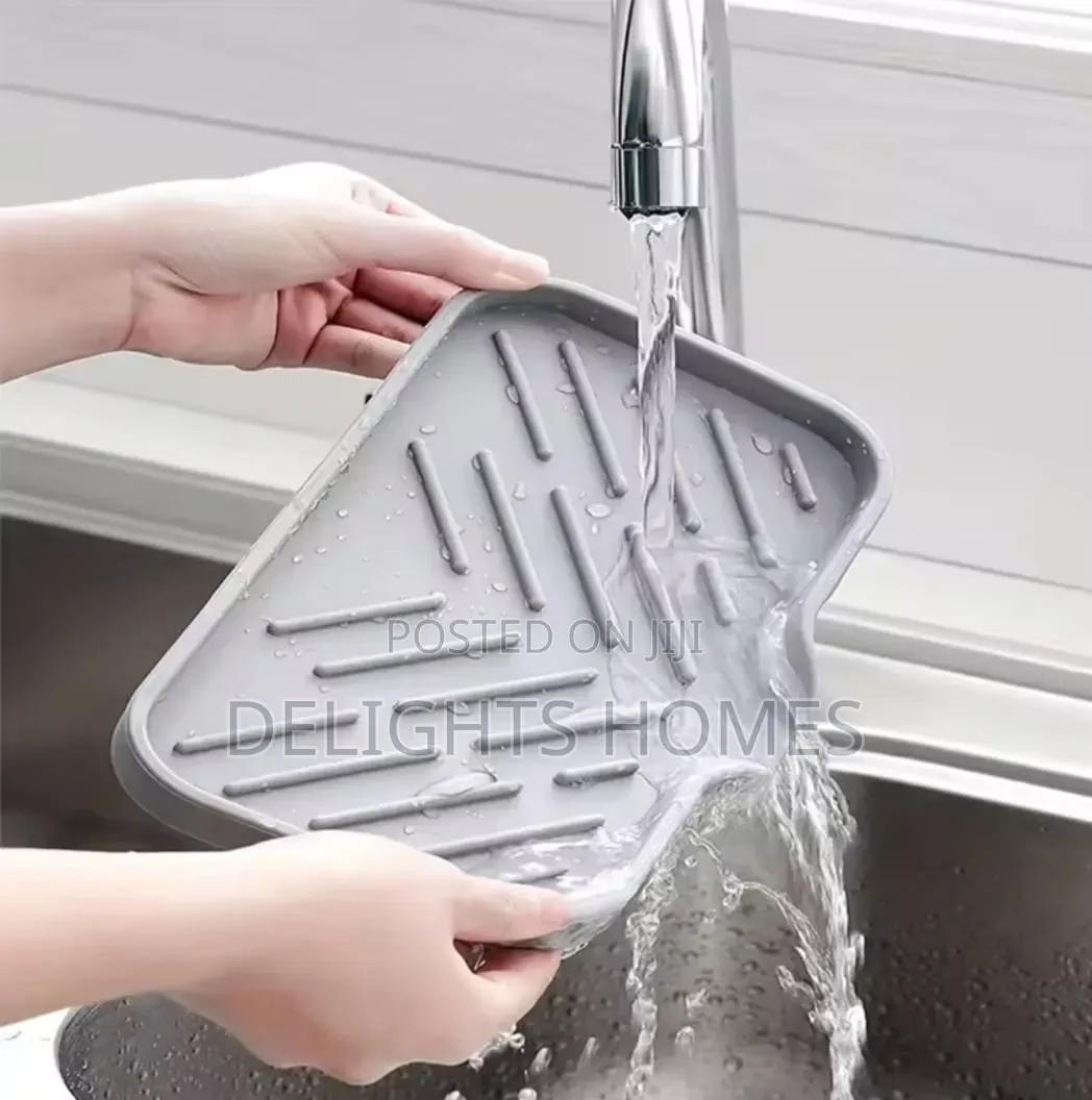 Silicone Sink Protector Bathroom Tray-Car