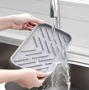 Silicone Sink Protector Bathroom Tray-Car