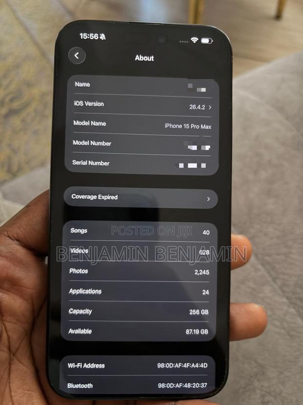 Apple iPhone 15 Pro Max 256 GB Blue