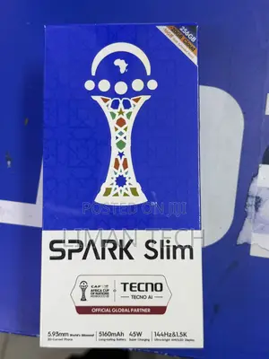 New Tecno Spark Slim 256 GB Black
