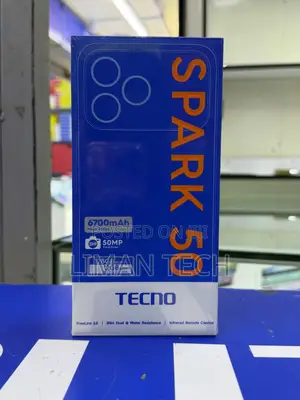 New Tecno Spark 50 128 GB Black