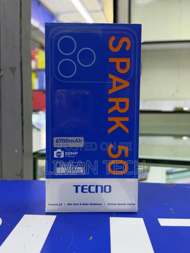 New Tecno Spark 50 128 GB Black