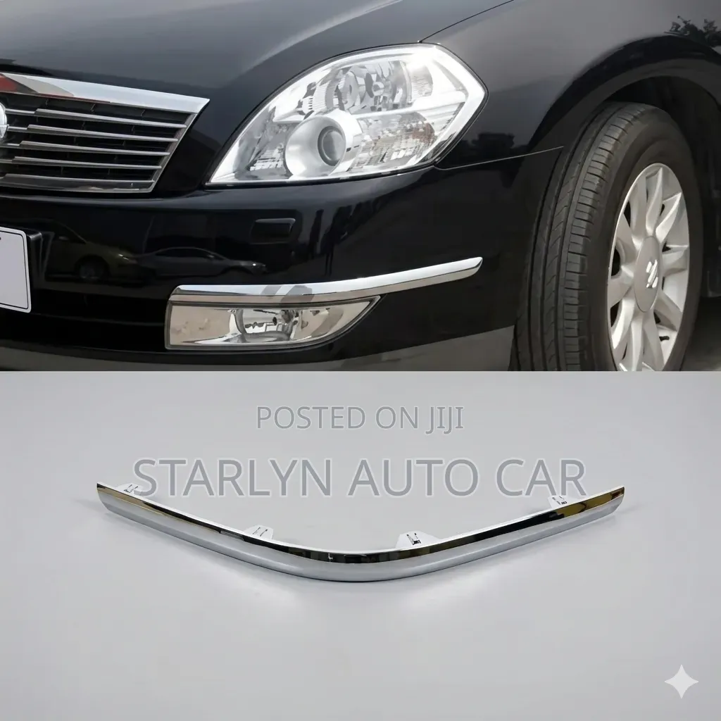 : Genuine Style Front Chrome Moulding for Teana J31 (2003-2008)