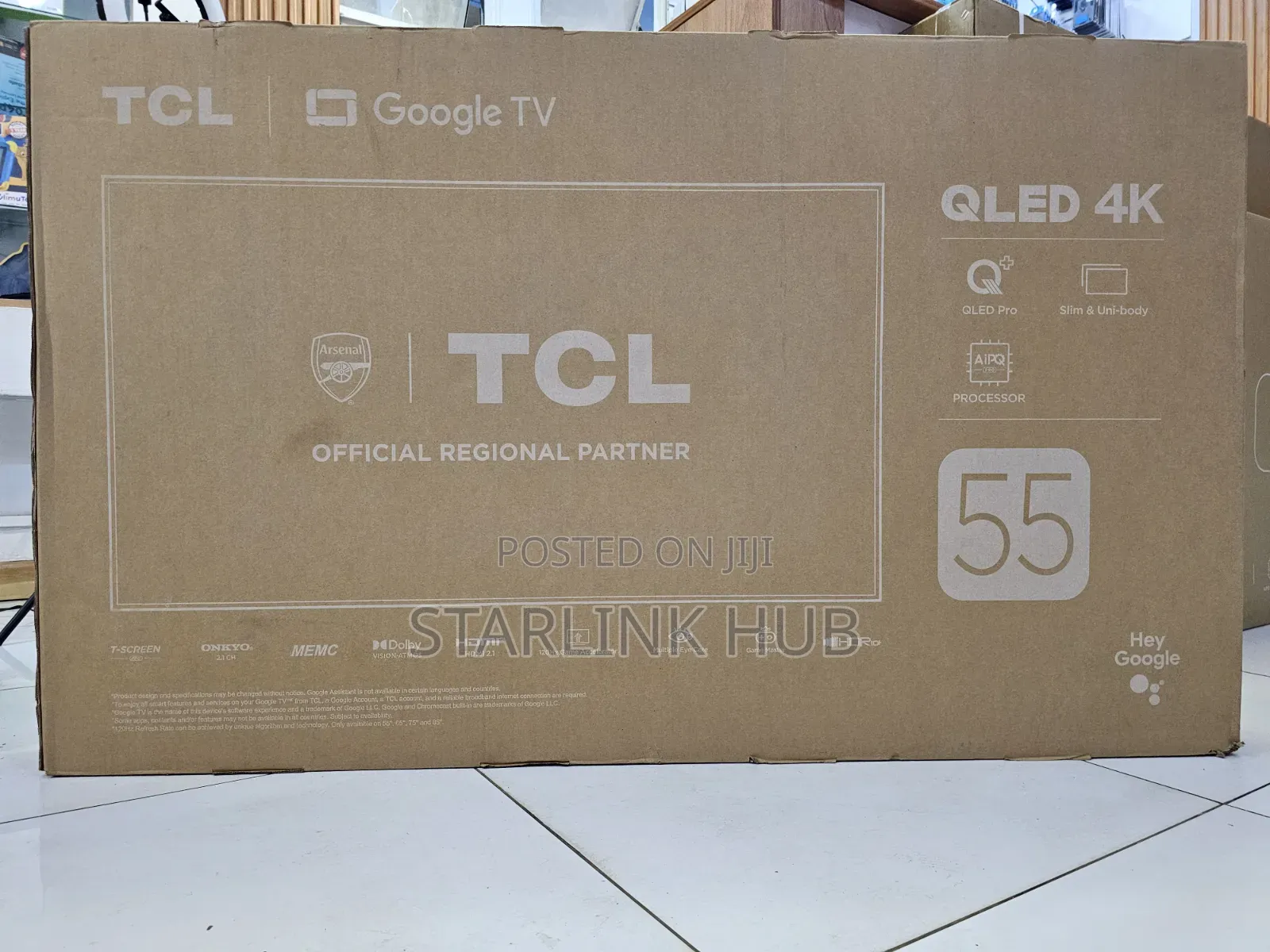 TCL 55c655 55 Inch Qled Pro Ultra Hd Tv With 144hz Refresh Rate
