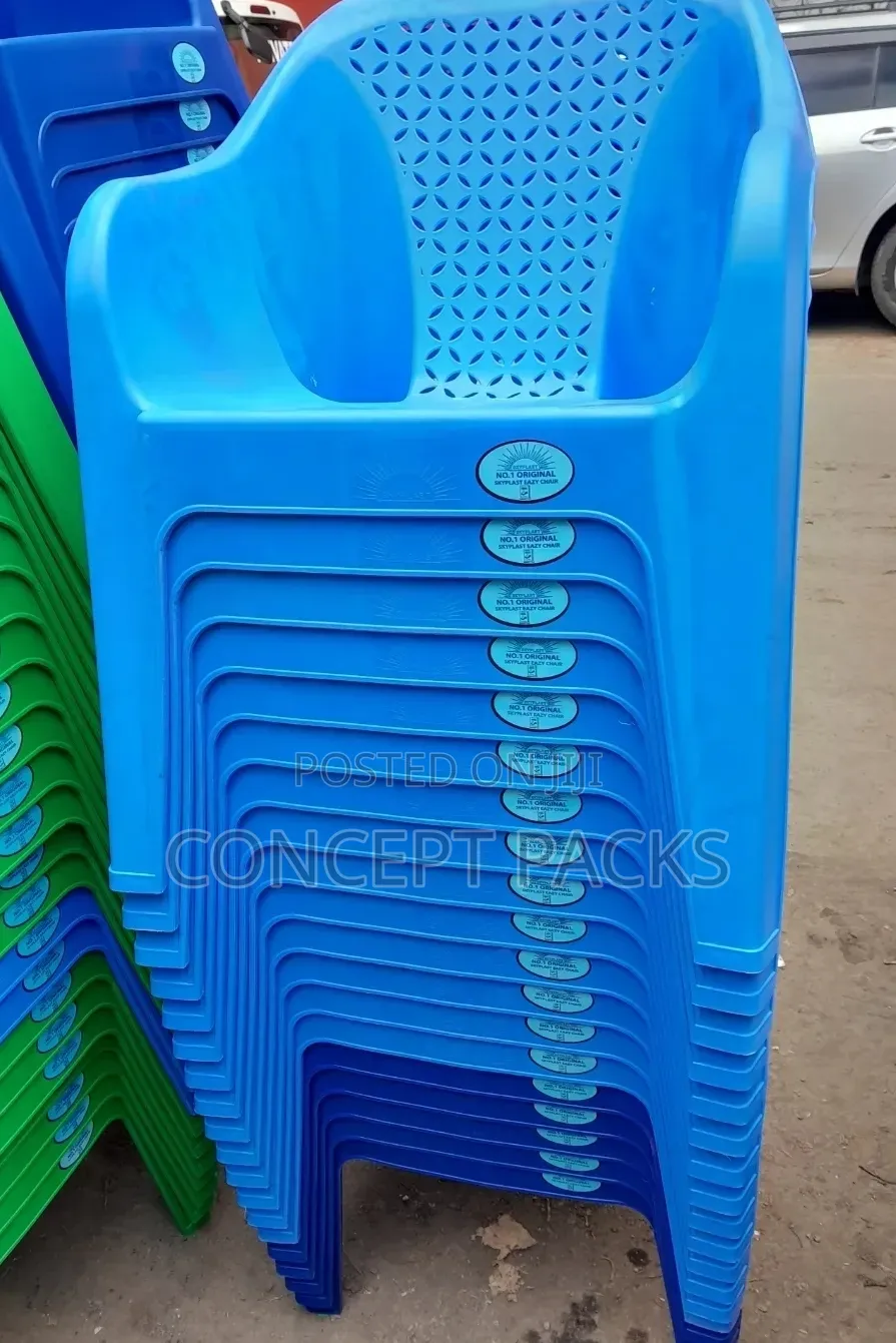 Kifaru Skyplast Hope Chairs.