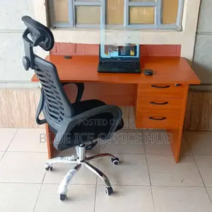 Office Premium Desk With Headrest Chair Swivel