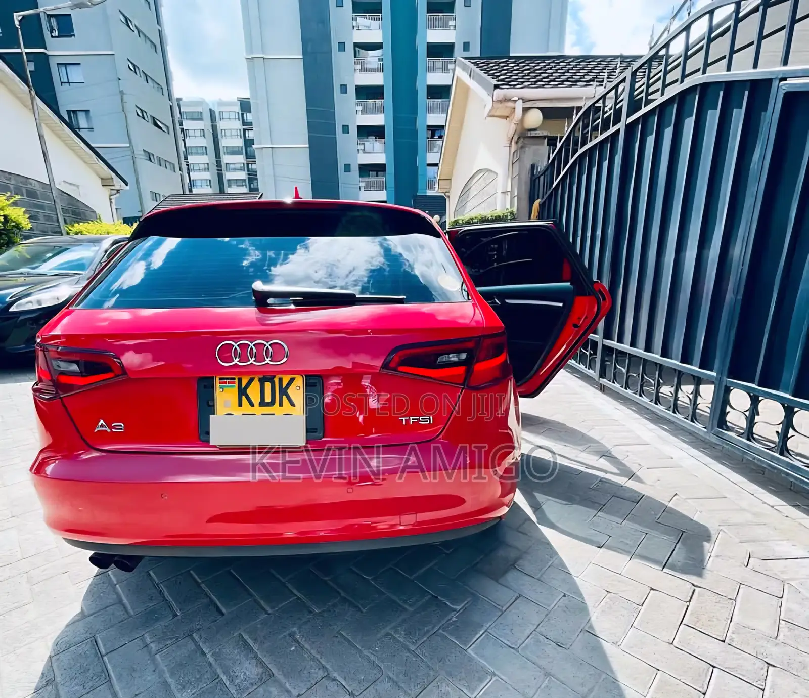 Audi A3 2015 Red