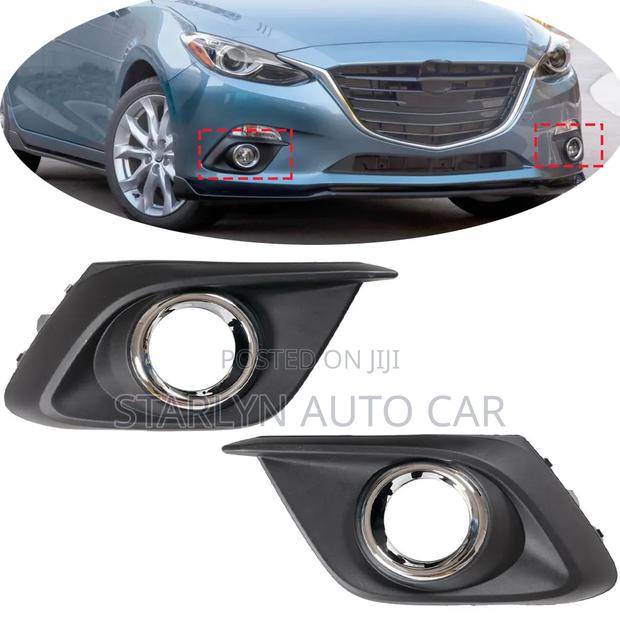 Premium Fog Light Covers for Mazda Axela 2014-2016