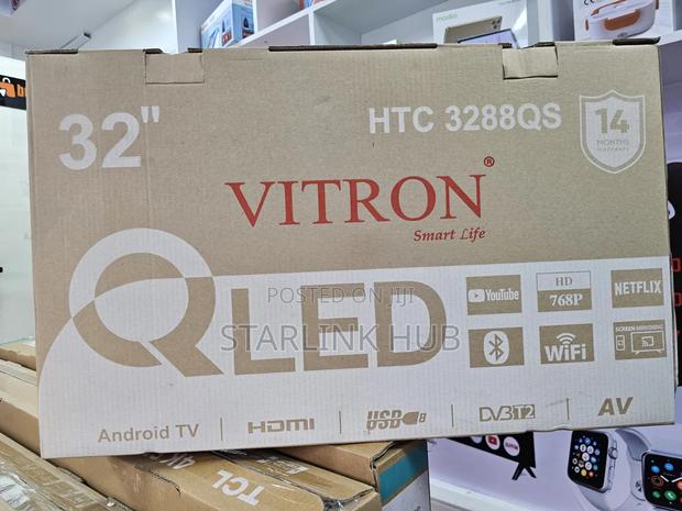 Vitron Htc3288qs, 32 Inch Qled Smart Android Tv - (1yr Wrty) - thumbnail 2