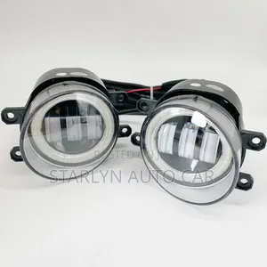 Universal 3-in-1 Led Fog Lights With DRL Angel Eye Ring