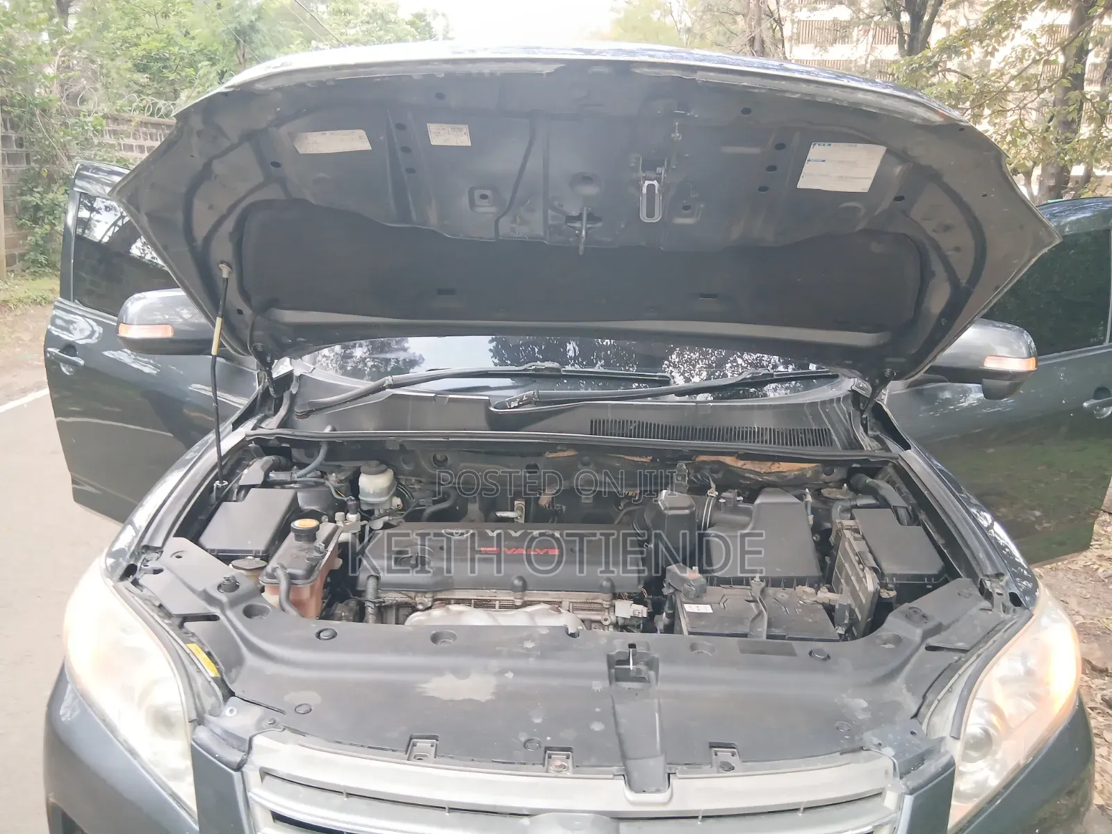 Toyota Vanguard 2010 Gray