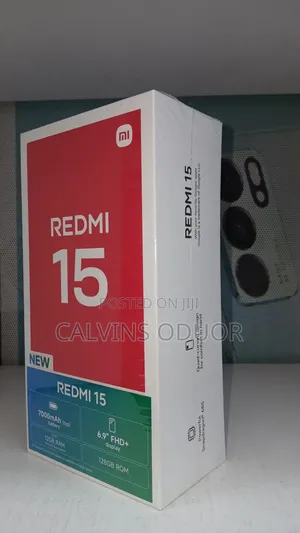 New Xiaomi Redmi 15C 4G 128 GB Red