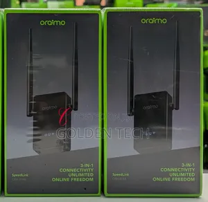 Oraimo Speedlink 300mbps 3-in-1 Wifi Range Extender, Repeater Router