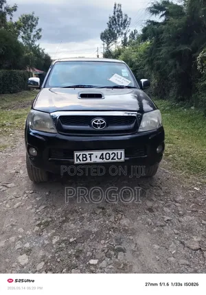 Toyota Hilux 3.0 D-4D Double Cab 4x4 Raider 2006 Black