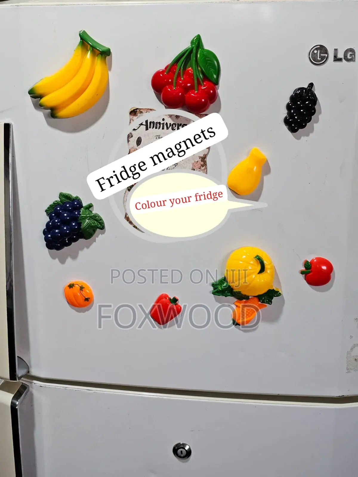 Magnetic Fruits and Vegetable Sticker